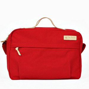 CANVAS CROSS BAG RED