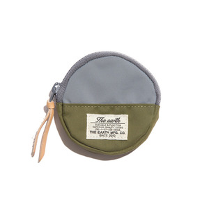 CB N COIN WALLET - GREY/OLIVE